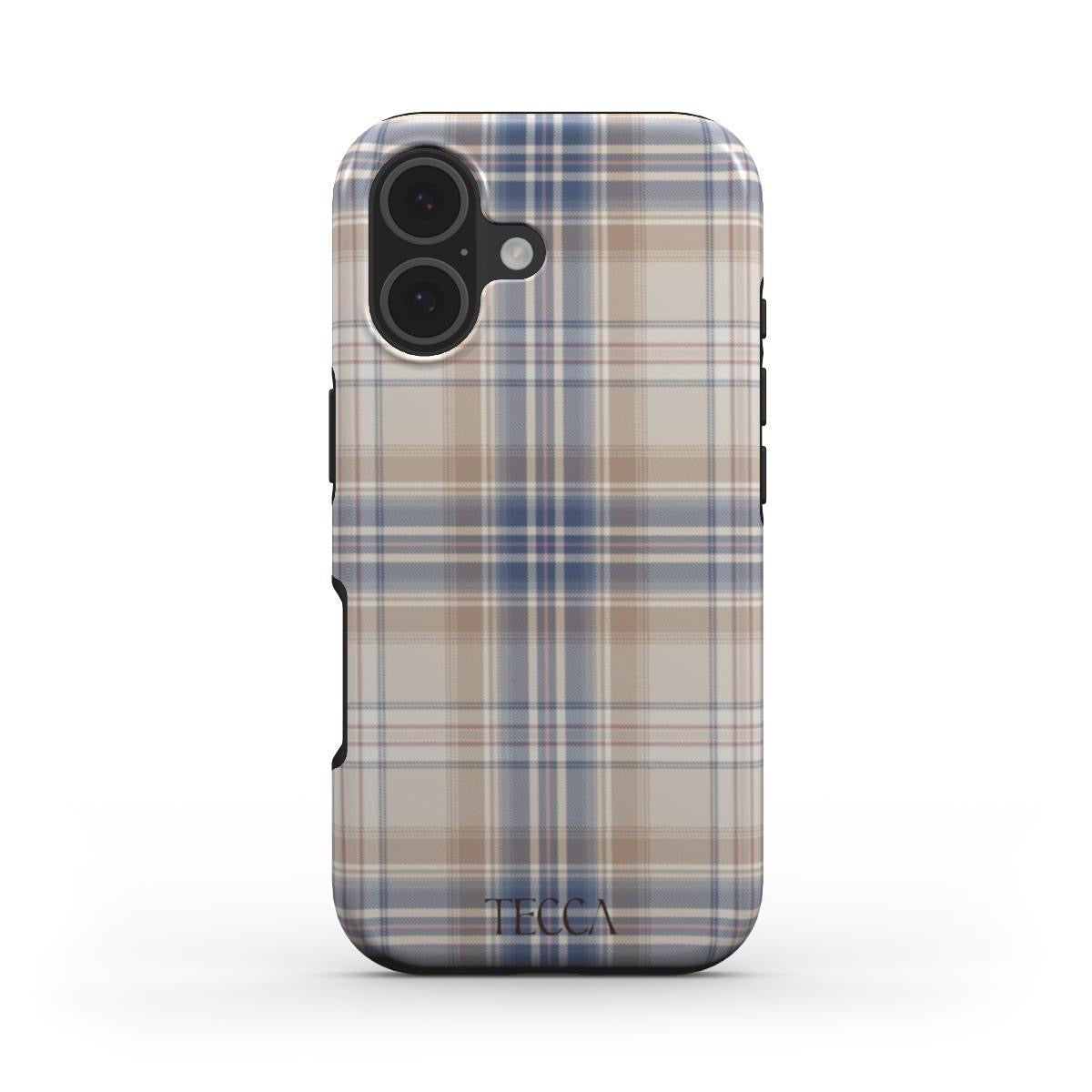 Brown Plaid Phone Case