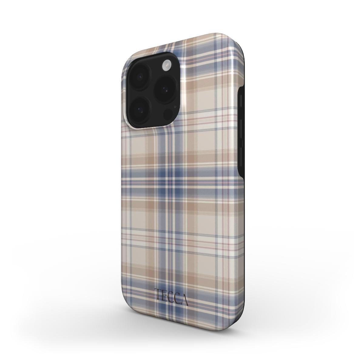 Brown Plaid Phone Case