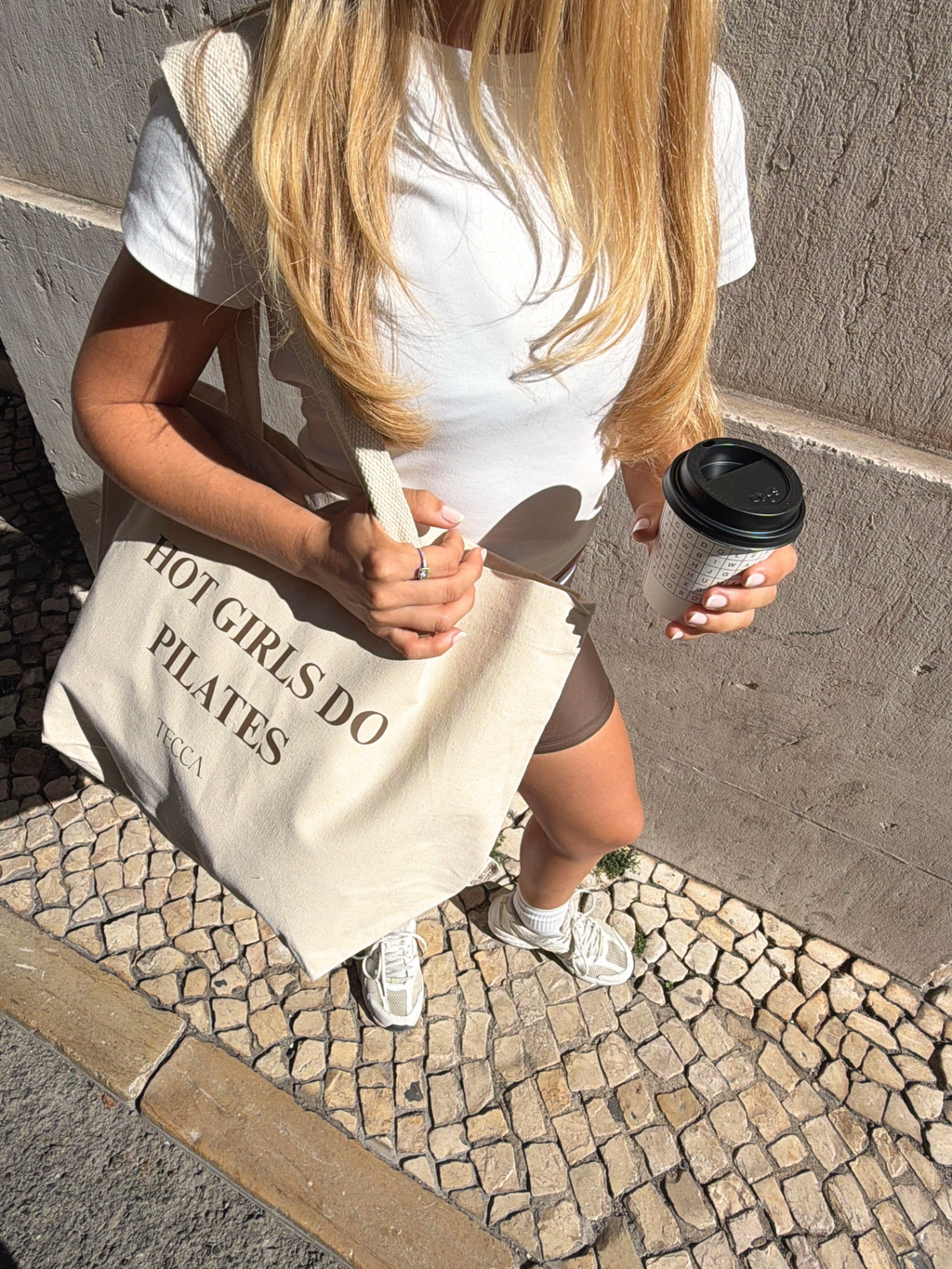 "Hot Girls Do Pilates" Tote Bag